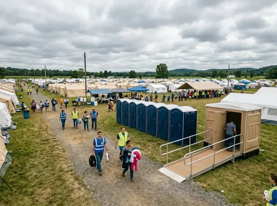 disaster-relief-camp-restrooms-010 — frequently asked questions, Dumpster & Portable Bathrooms Rental in Valdese, NC
